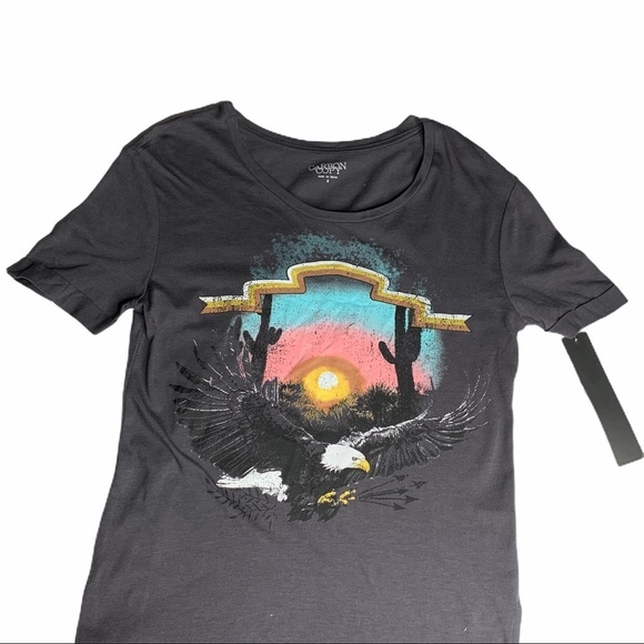 Carbon Copy Graphic Western Tee - Picture 5 of 8